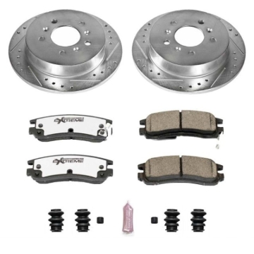 Picture of Power Stop 08-09 Buick Allure Rear Z26 Street Warrior Brake Kit