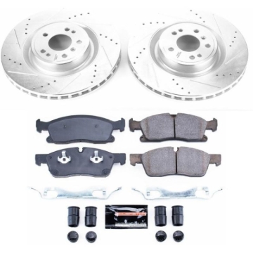 Picture of Power Stop 13-16 Mercedes-Benz GL350 Front Z23 Evolution Sport Brake Kit