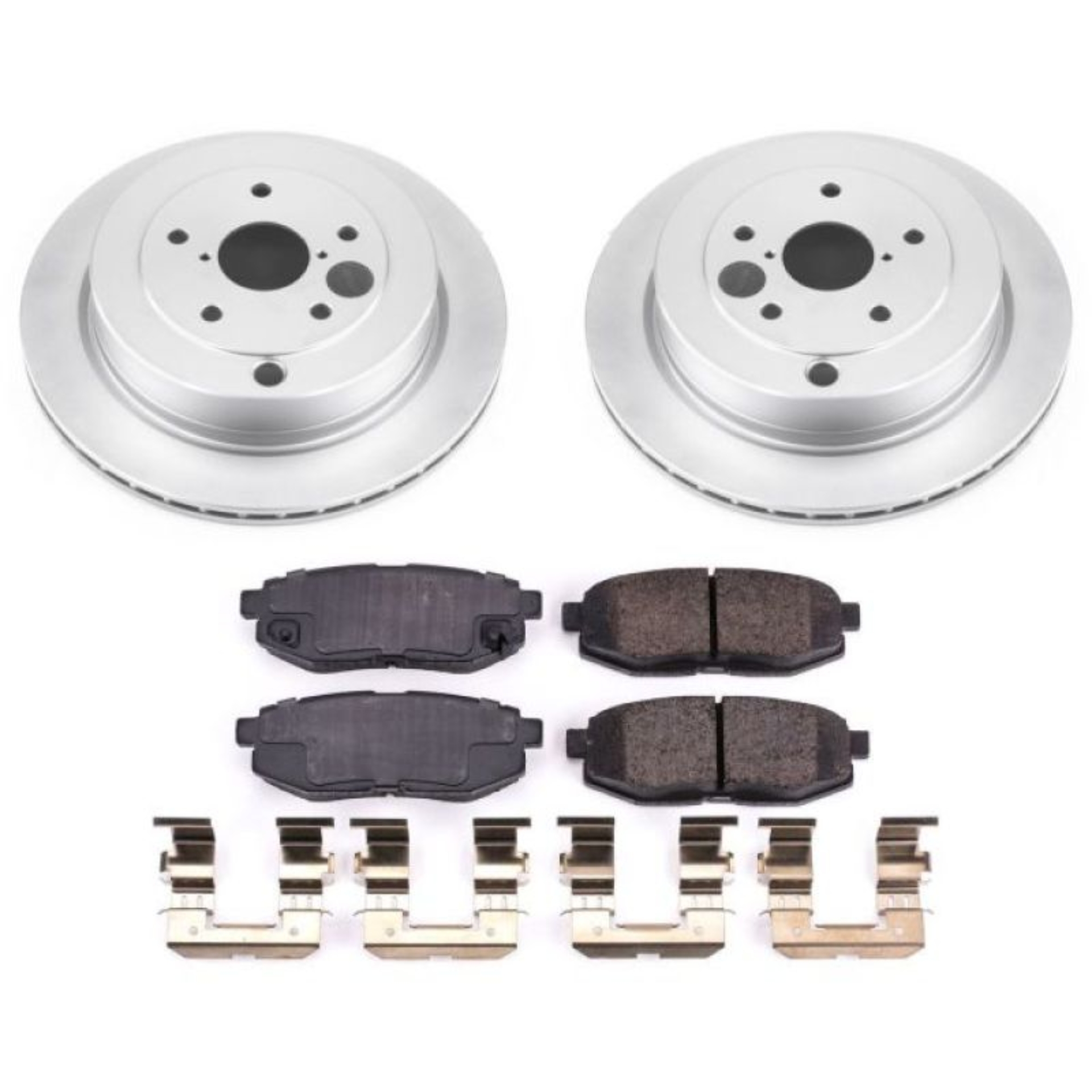 Picture of Power Stop 06-07 Subaru B9 Tribeca Rear Z17 Evolution Geomet Coated Brake Kit