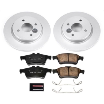 Picture of Power Stop 2018 Ford EcoSport Rear Z17 Evolution Geomet Coated Brake Kit