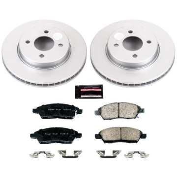 Picture of Power Stop 12-18 Nissan Versa Front Z17 Evolution Geomet Coated Brake Kit