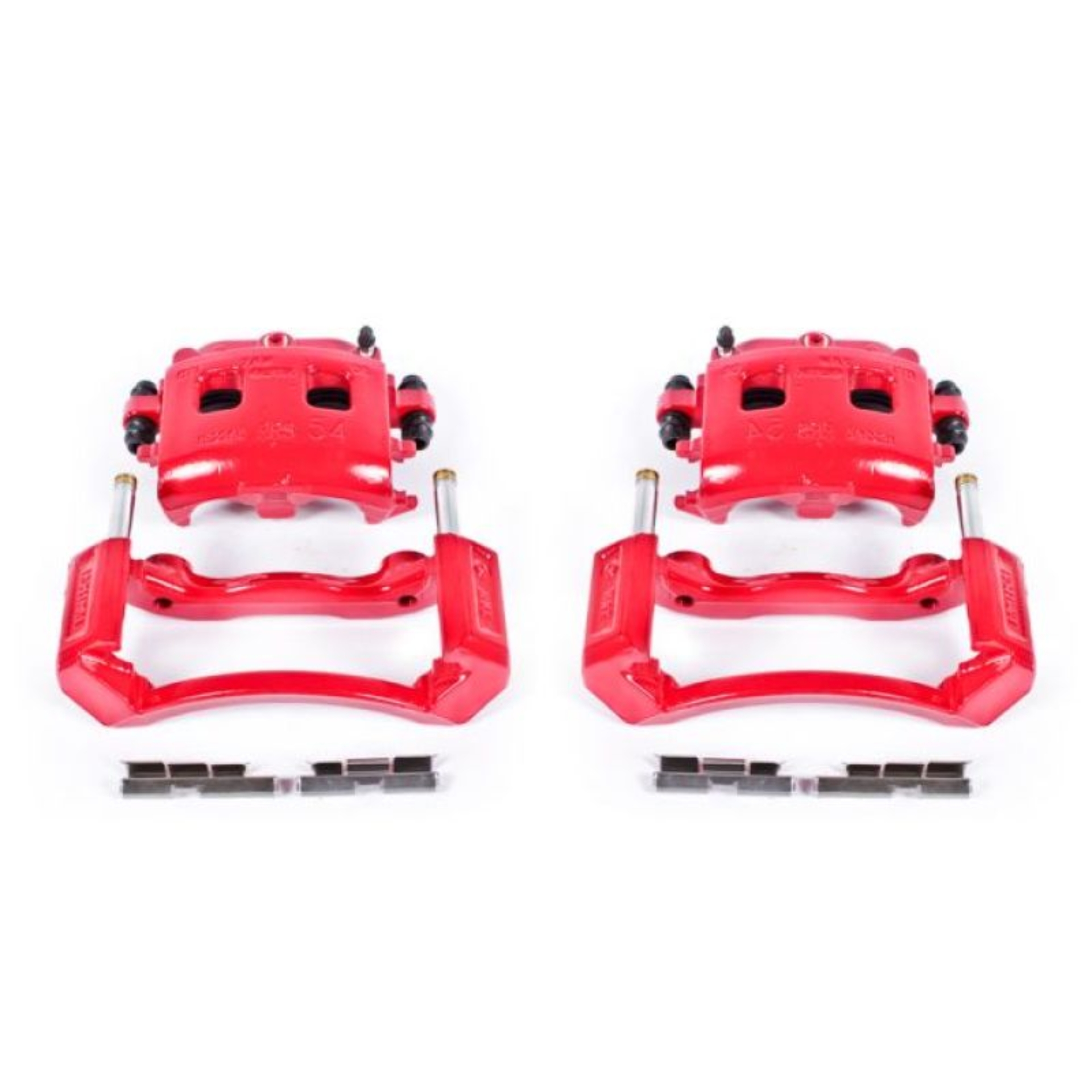 Picture of Power Stop 02-05 Dodge Ram 1500 Front Red Calipers w/Brackets - Pair