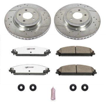 Picture of Power Stop 05-19 Chrysler 300 Front Z26 Street Warrior Brake Kit