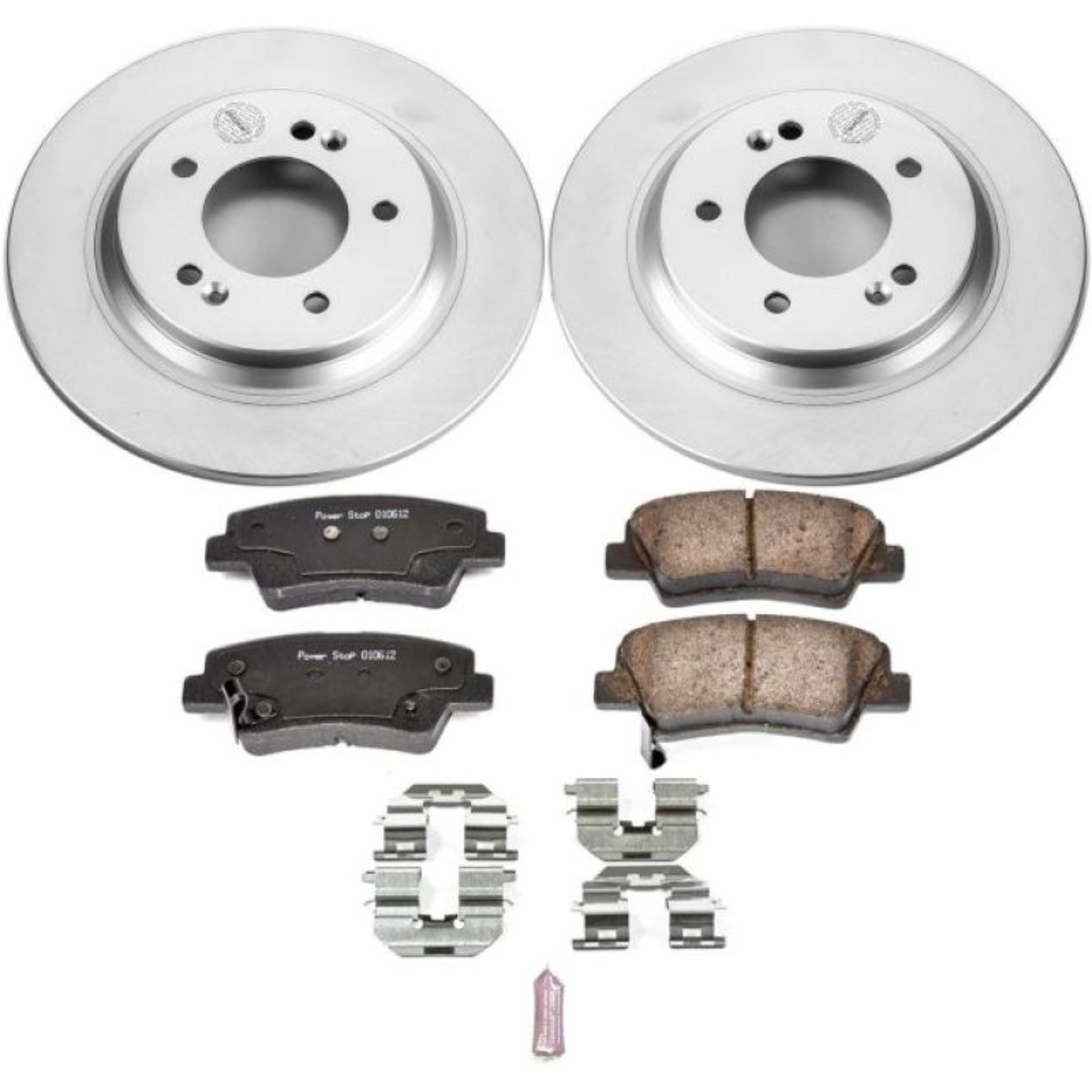 Picture of Power Stop 18-19 Hyundai Elantra GT Rear Z17 Evolution Geomet Coated Brake Kit