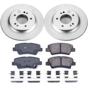 Picture of Power Stop 2015 Hyundai Sonata Rear Z17 Evolution Geomet Coated Brake Kit