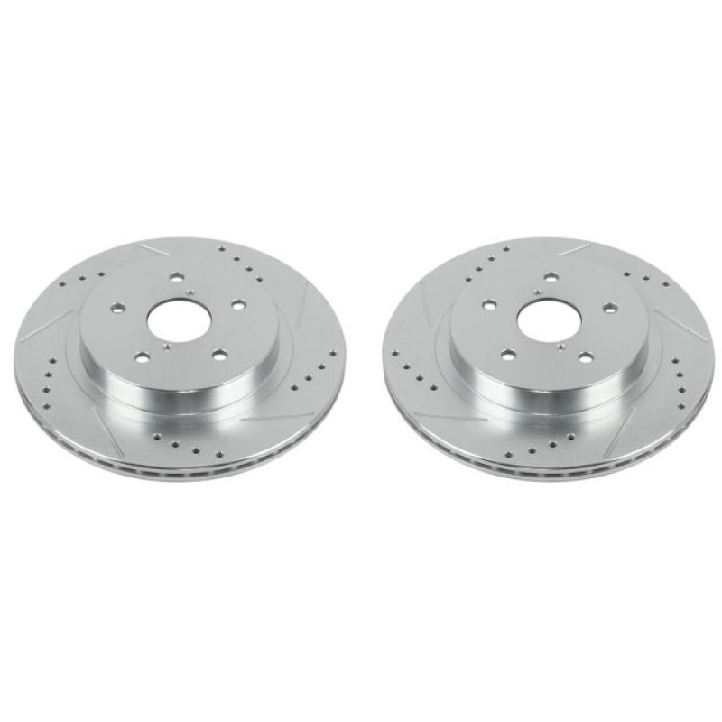 Picture of PowerStop PSB Evolution Drill/Slot Rotor Brake Rotors - JBR1718XPR
