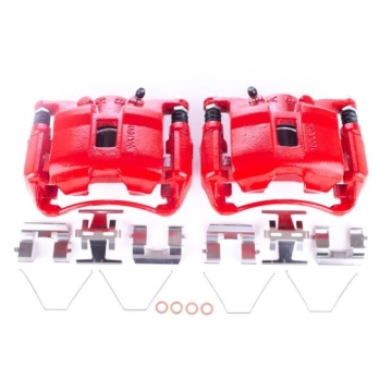 Picture of Power Stop 06-11 Acura CSX Front Red Calipers w/Brackets - Pair