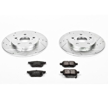 Picture of Power Stop 09-10 Pontiac Vibe Rear Z23 Evolution Sport Brake Kit