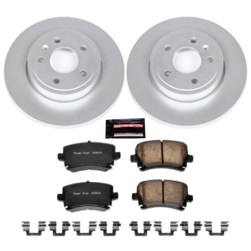 Picture of Power Stop 05-09 Audi A4 Rear Z23 Evolution Sport Coated Brake Kit