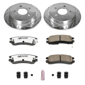 Picture of Power Stop 04-05 Buick Century Rear Z26 Street Warrior Brake Kit