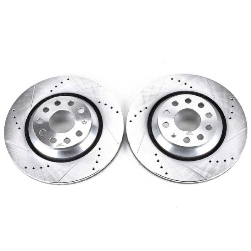 Picture of PowerStop PSB Evolution Drill/Slot Rotor Brake Rotors - EBR1070XPR