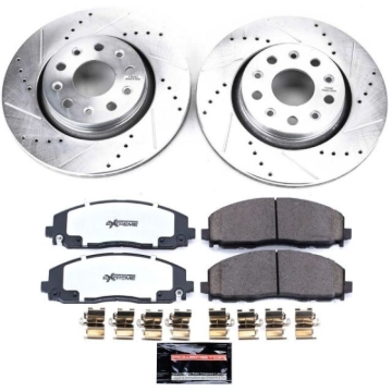 Picture of Power Stop 18-19 Jeep Wrangler Front Z36 Truck & Tow Brake Kit