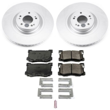 Picture of Power Stop 15-16 Hyundai Genesis Front Z17 Evolution Geomet Coated Brake Kit