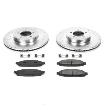 Picture of Power Stop 03-05 Lincoln Aviator Front Z23 Evolution Sport Brake Kit