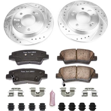 Picture of Power Stop 17-19 Hyundai Elantra Rear Z23 Evolution Sport Brake Kit