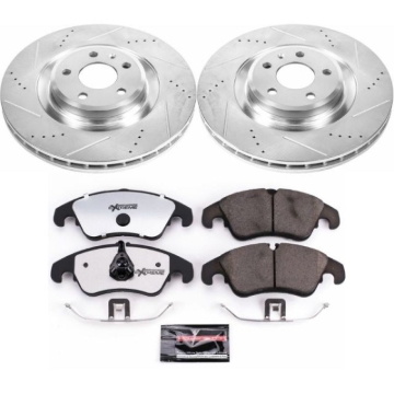 Picture of Power Stop 10-11 Audi S4 Front Z26 Street Warrior Brake Kit