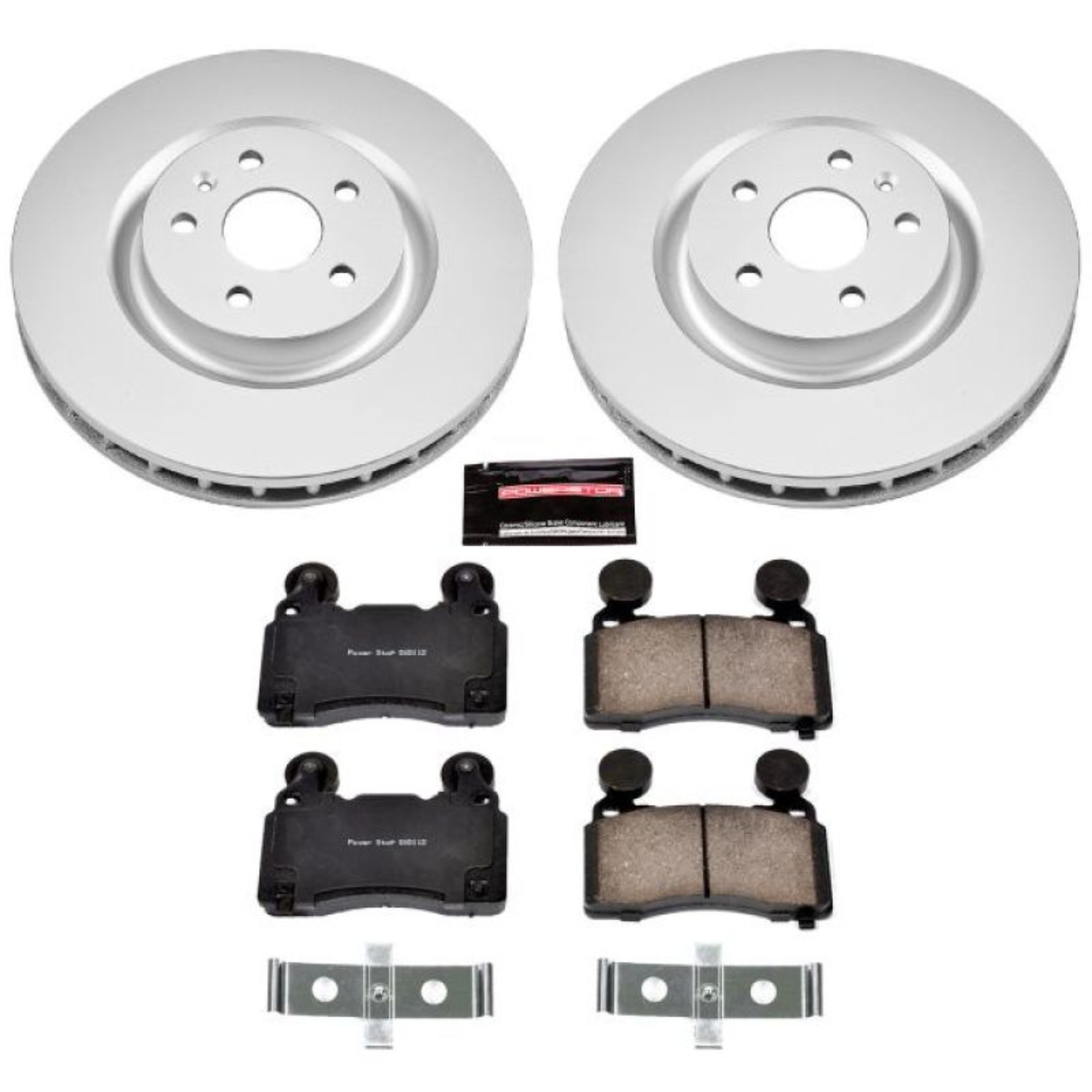 Picture of Power Stop 10-15 Chevrolet Camaro Front Z17 Evolution Geomet Coated Brake Kit