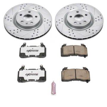 Picture of Power Stop 10-15 Chevrolet Camaro Front Z26 Street Warrior Brake Kit