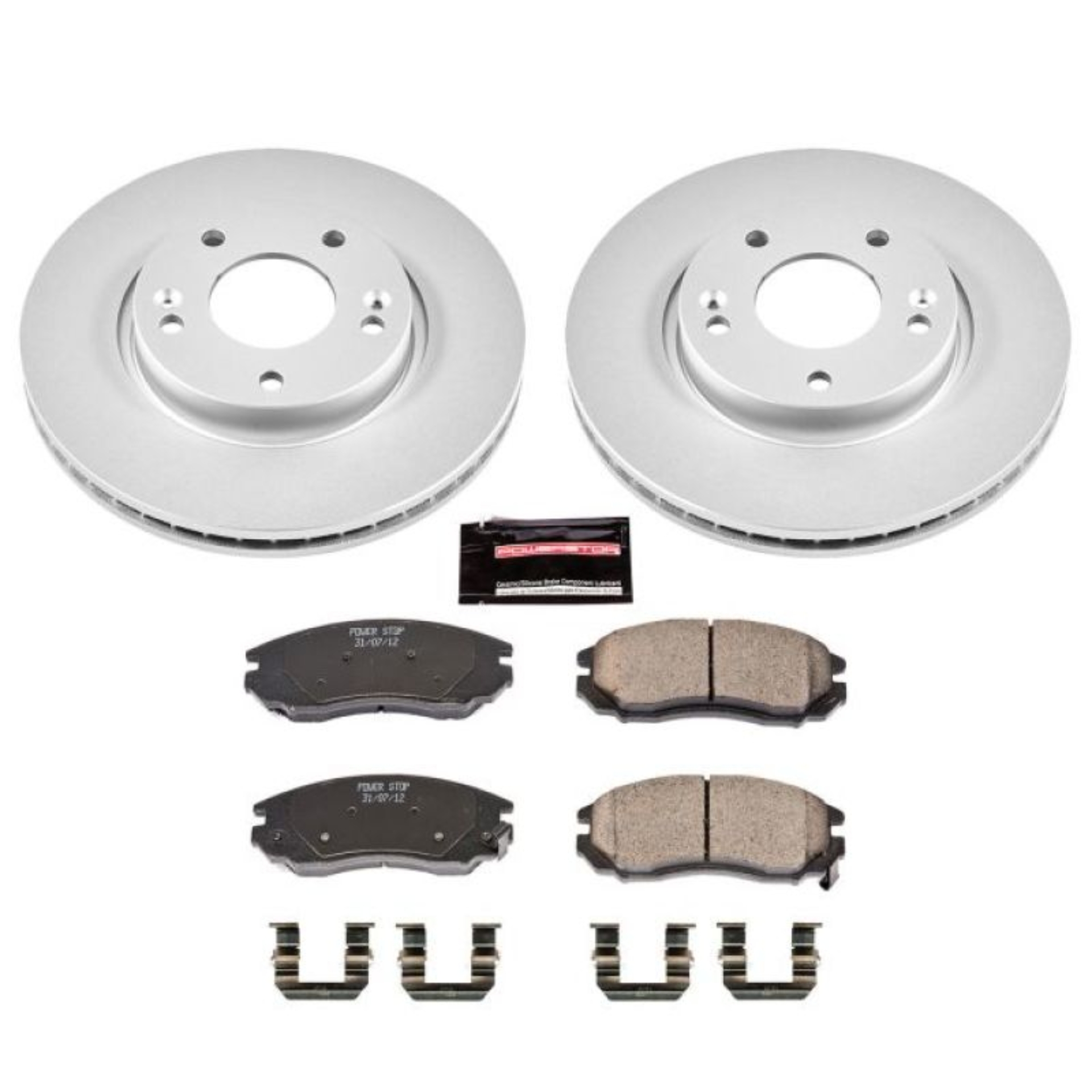 Picture of Power Stop 04-06 Hyundai Tiburon Front Z17 Evolution Geomet Coated Brake Kit
