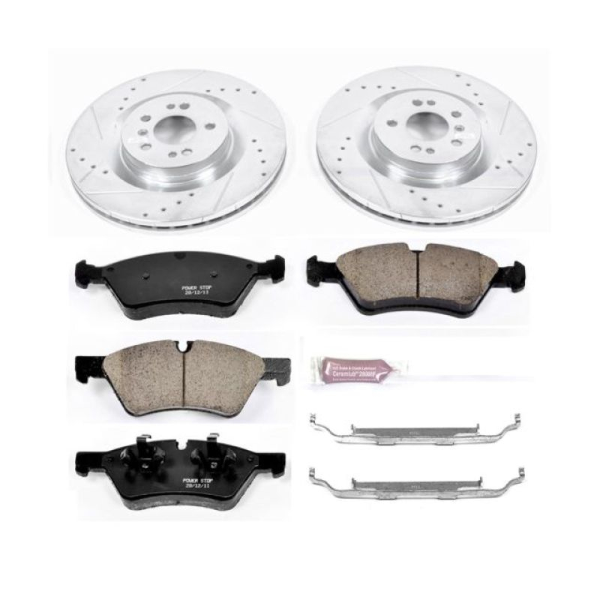 Picture of Power Stop 05-06 Mercedes-Benz G55 AMG Front Z23 Evolution Sport Brake Kit