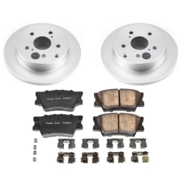 Picture of Power Stop 09-10 Pontiac Vibe Rear Z17 Evolution Geomet Coated Brake Kit