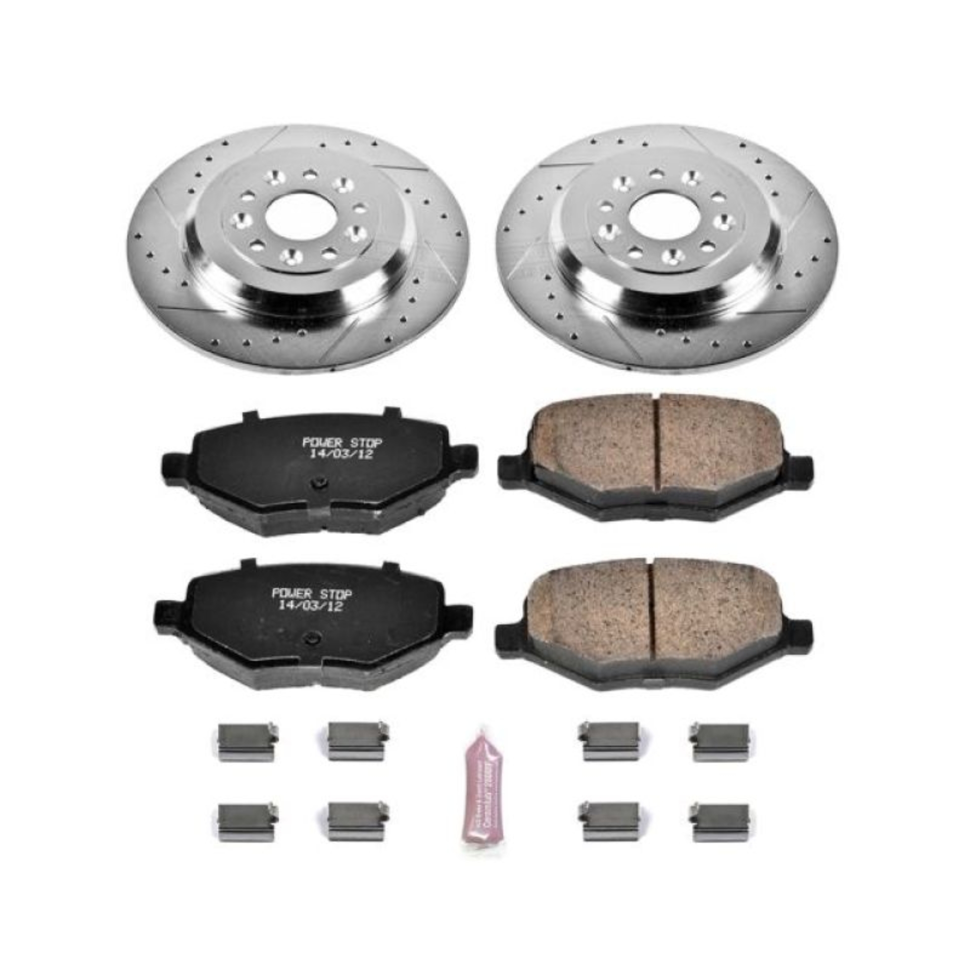 Picture of Power Stop 11-15 Ford Edge Rear Z23 Evolution Sport Brake Kit