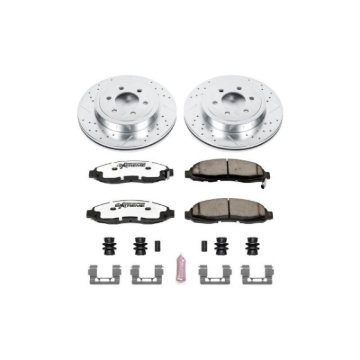 Picture of Power Stop 03-04 Dodge Dakota Front Z36 Truck & Tow Brake Kit