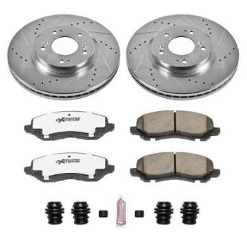 Picture of Power Stop 06-12 Mitsubishi Eclipse Front Z26 Street Warrior Brake Kit