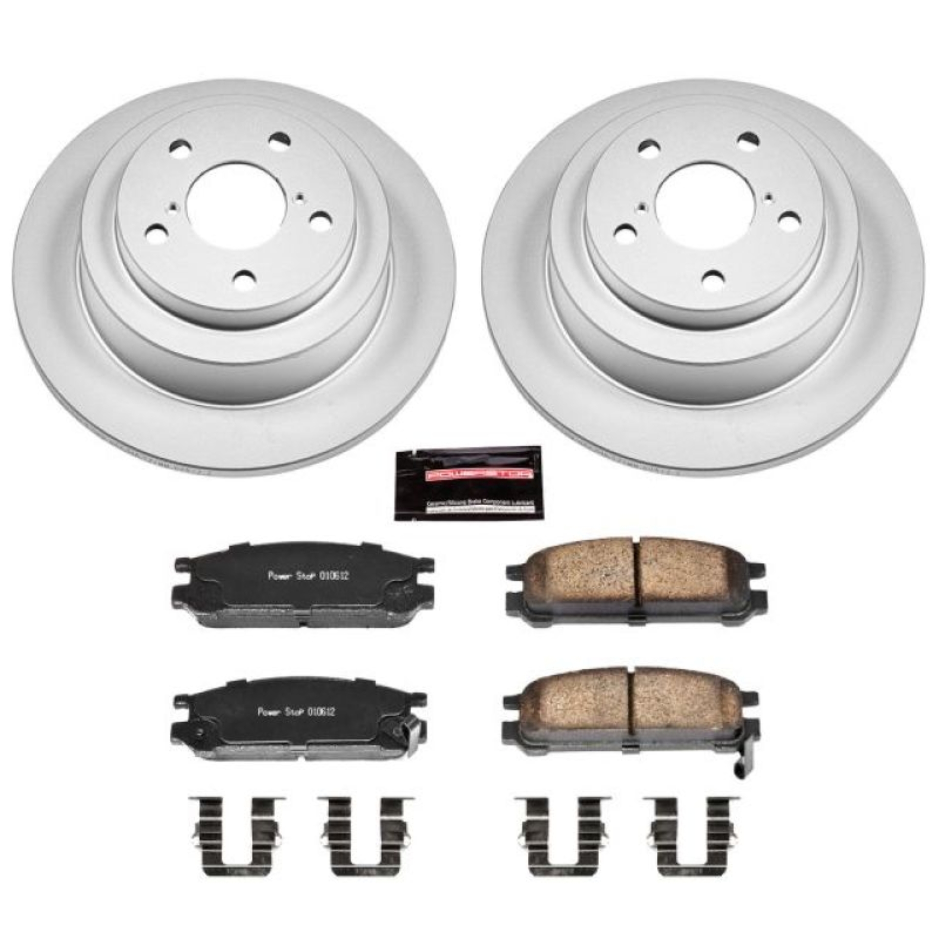 Picture of Power Stop 93-96 Subaru Impreza Rear Z17 Evolution Geomet Coated Brake Kit