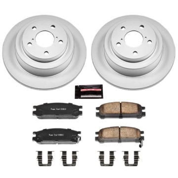 Picture of Power Stop 93-96 Subaru Impreza Rear Z17 Evolution Geomet Coated Brake Kit