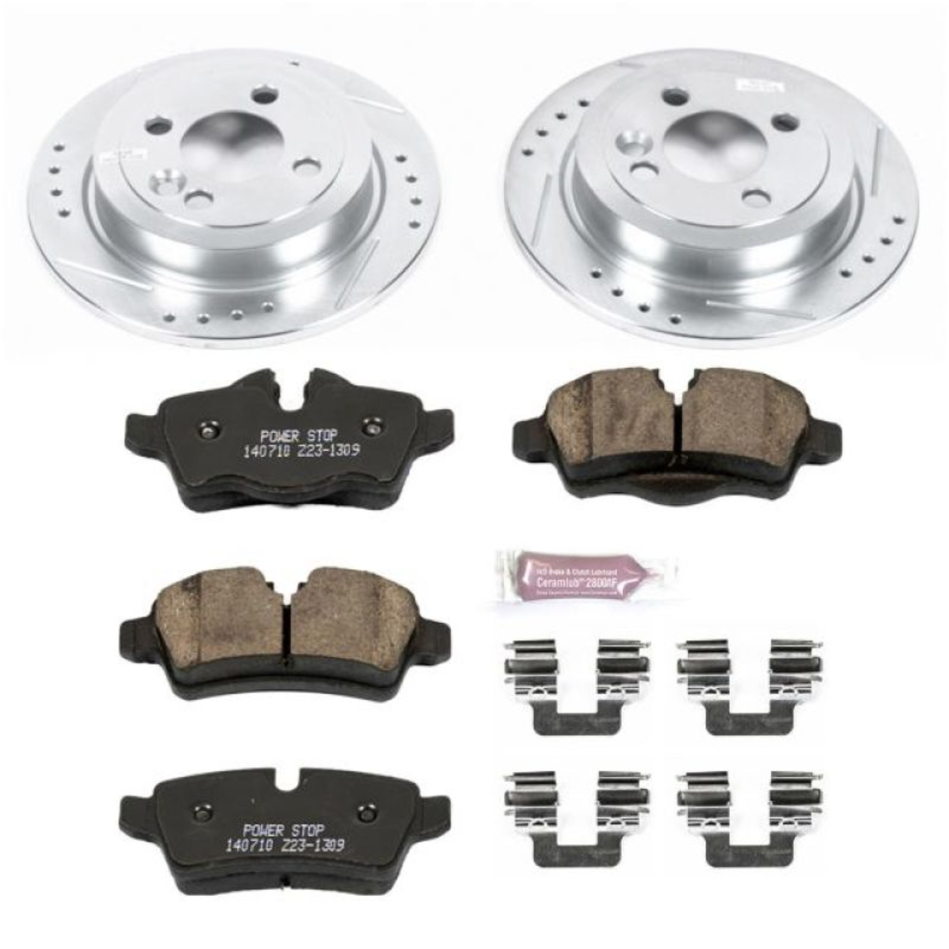 Picture of Power Stop 07-10 Mini Cooper Rear Z23 Evolution Sport Brake Kit