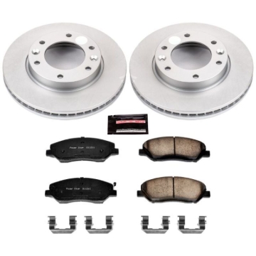 Picture of Power Stop 07-08 Hyundai Entourage Front Z17 Evolution Geomet Coated Brake Kit