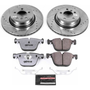 Picture of Power Stop 06-08 BMW 750i Rear Z26 Street Warrior Brake Kit