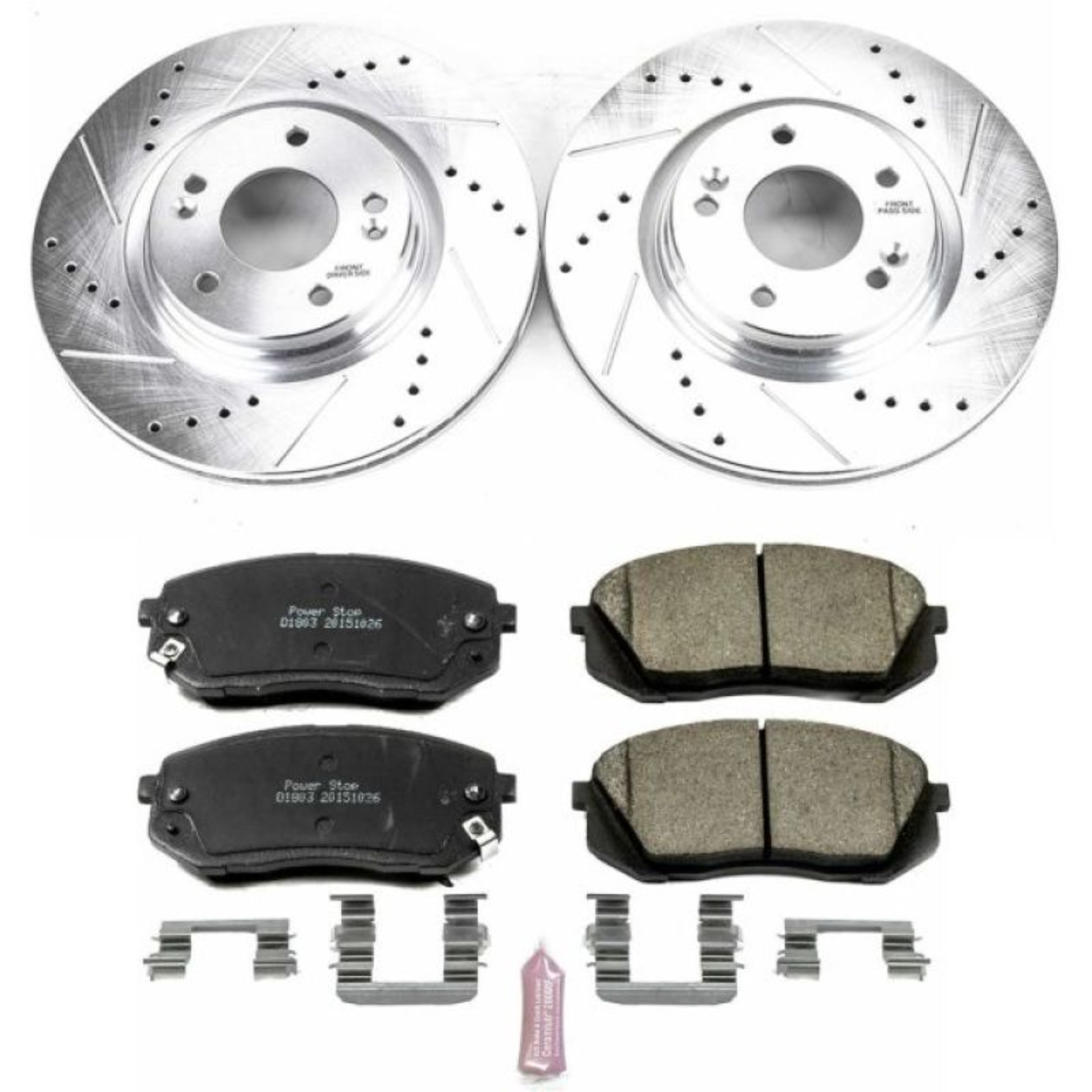 Picture of Power Stop 15-16 Hyundai Sonata Front Z23 Evolution Sport Brake Kit