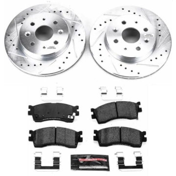Picture of Power Stop 03-05 Kia Rio Front Z23 Evolution Sport Brake Kit