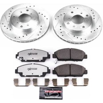 Picture of Power Stop 92-96 Honda Prelude Front Z26 Street Warrior Brake Kit