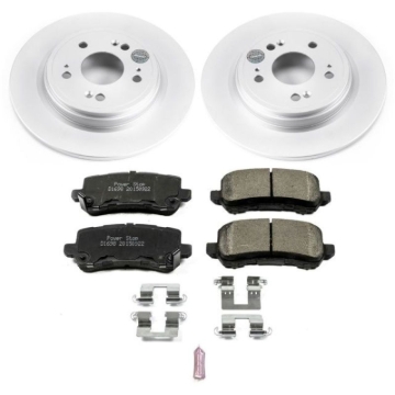 Picture of Power Stop 14-19 Acura RLX Rear Z17 Evolution Geomet Coated Brake Kit