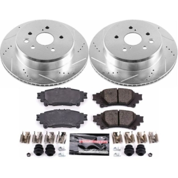 Picture of Power Stop 13-19 Lexus GS350 Rear Z23 Evolution Sport Brake Kit