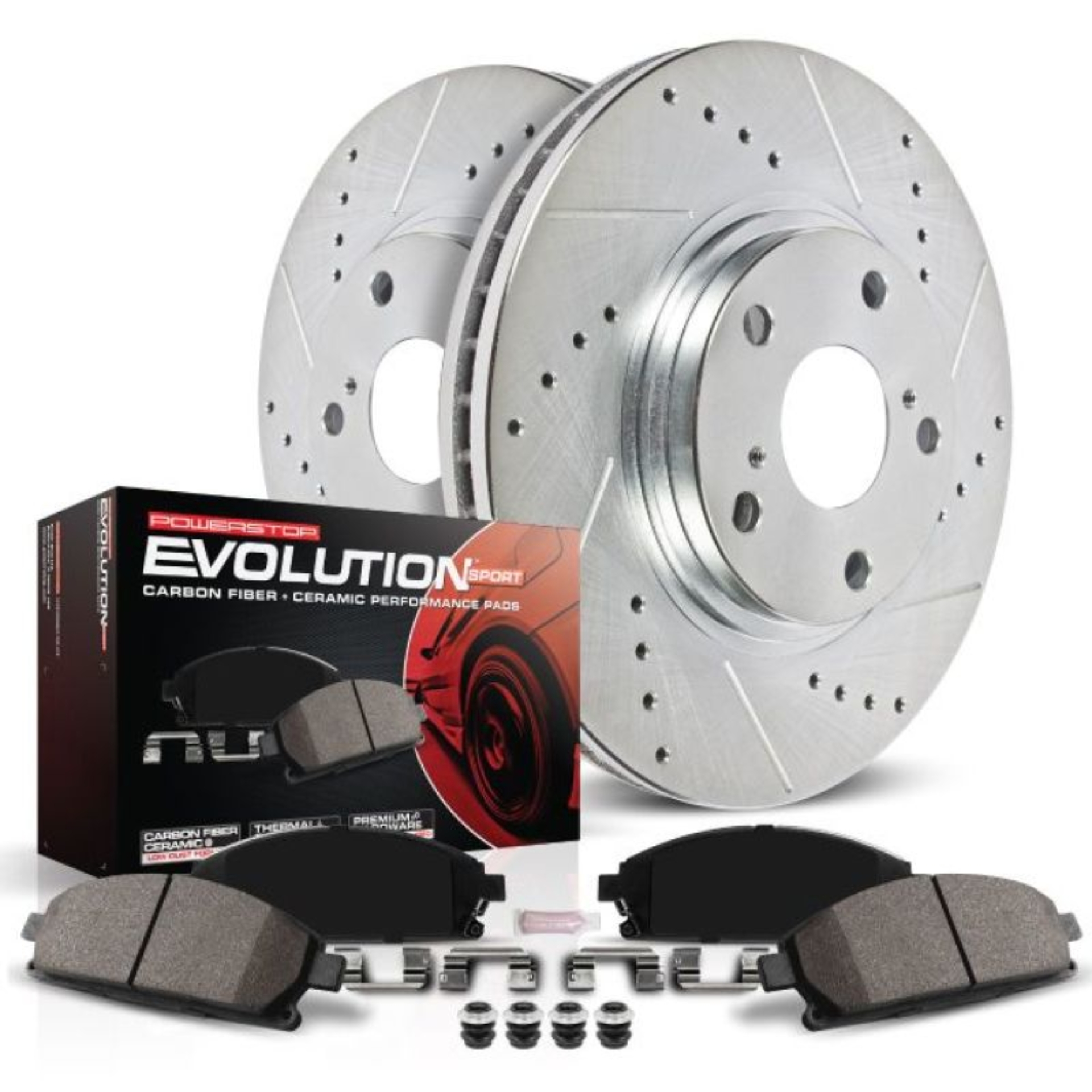 Picture of Power Stop 2019 Mini Cooper Clubman Front Z23 Evolution Sport Brake Kit