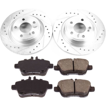 Picture of Power Stop 2017 Mercedes-Benz SLC300 Rear Z23 Evolution Sport Brake Kit