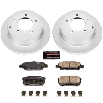 Picture of Power Stop 11-14 Chrysler 200 Rear Z17 Evolution Geomet Coated Brake Kit