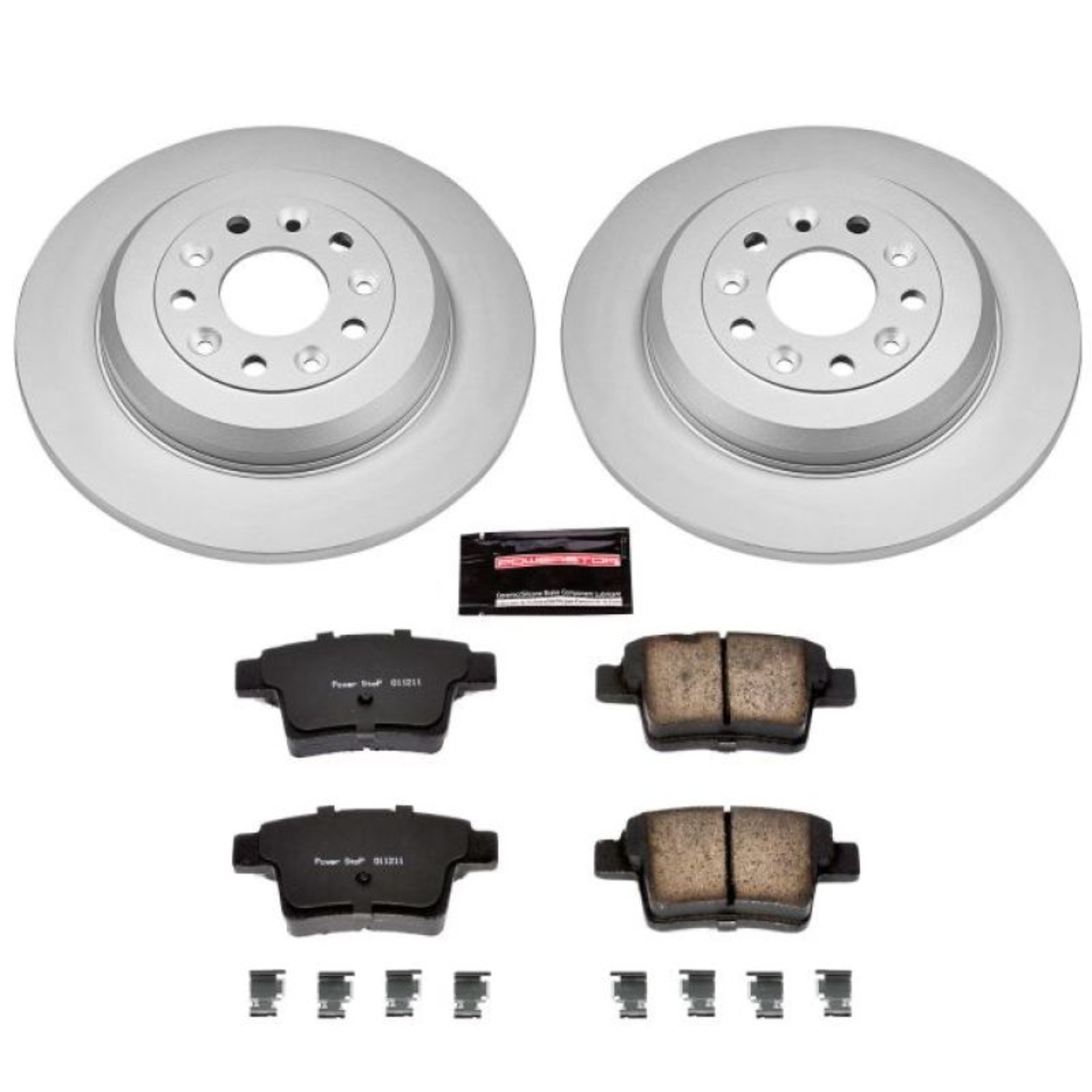 Picture of Power Stop 05-07 Ford Five Hundred Rear Z17 Evolution Geomet Coated Brake Kit