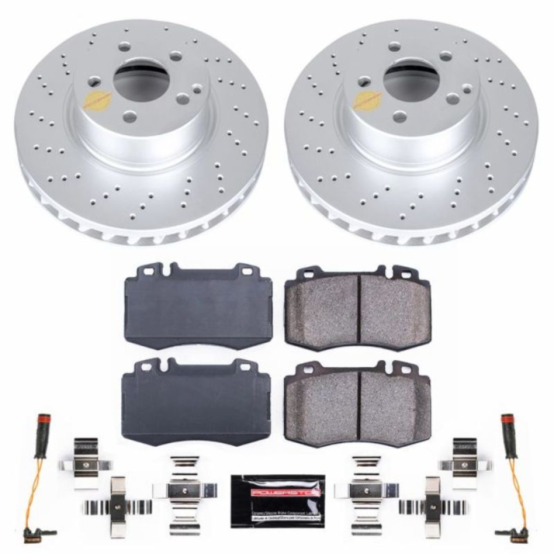 Picture of Power Stop 03-06 Mercedes-Benz SL500 Front Z23 Evolution Sport Coated Brake Kit