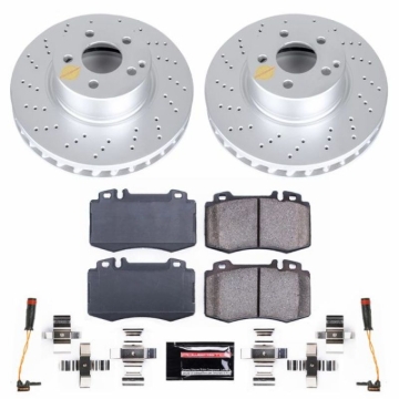 Picture of Power Stop 03-06 Mercedes-Benz SL500 Front Z23 Evolution Sport Coated Brake Kit