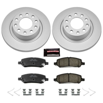 Picture of Power Stop 13-16 Dodge Dart Rear Z17 Evolution Geomet Coated Brake Kit