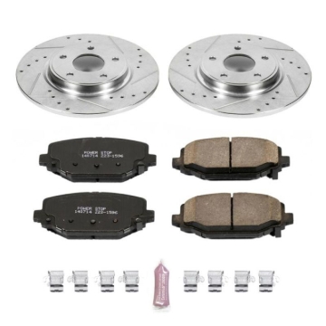 Picture of Power Stop 12-16 Chrysler Town & Country Rear Z23 Evolution Sport Brake Kit