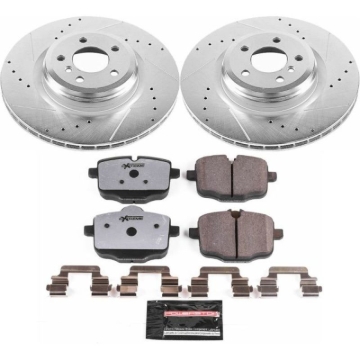 Picture of Power Stop 10-15 BMW 550i GT Rear Z26 Street Warrior Brake Kit