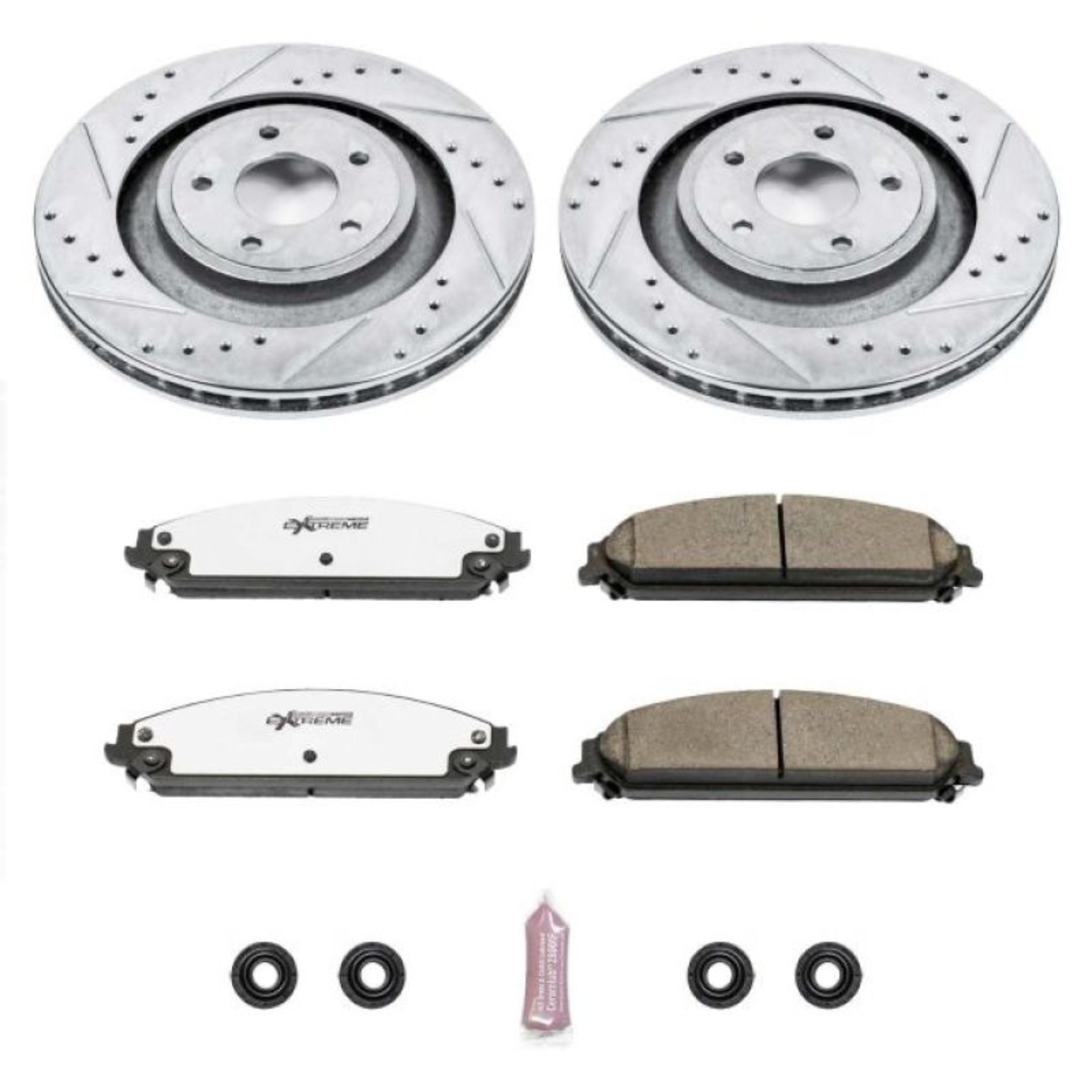 Picture of Power Stop 13-14 Chrysler 200 Front Z26 Street Warrior Brake Kit