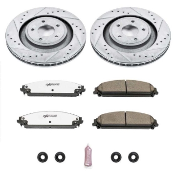 Picture of Power Stop 13-14 Chrysler 200 Front Z26 Street Warrior Brake Kit