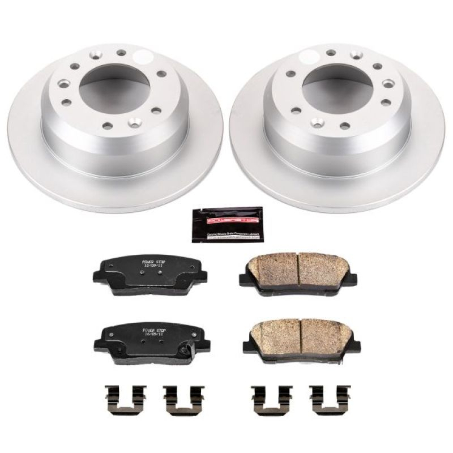 Picture of Power Stop 07-08 Hyundai Entourage Rear Z17 Evolution Geomet Coated Brake Kit